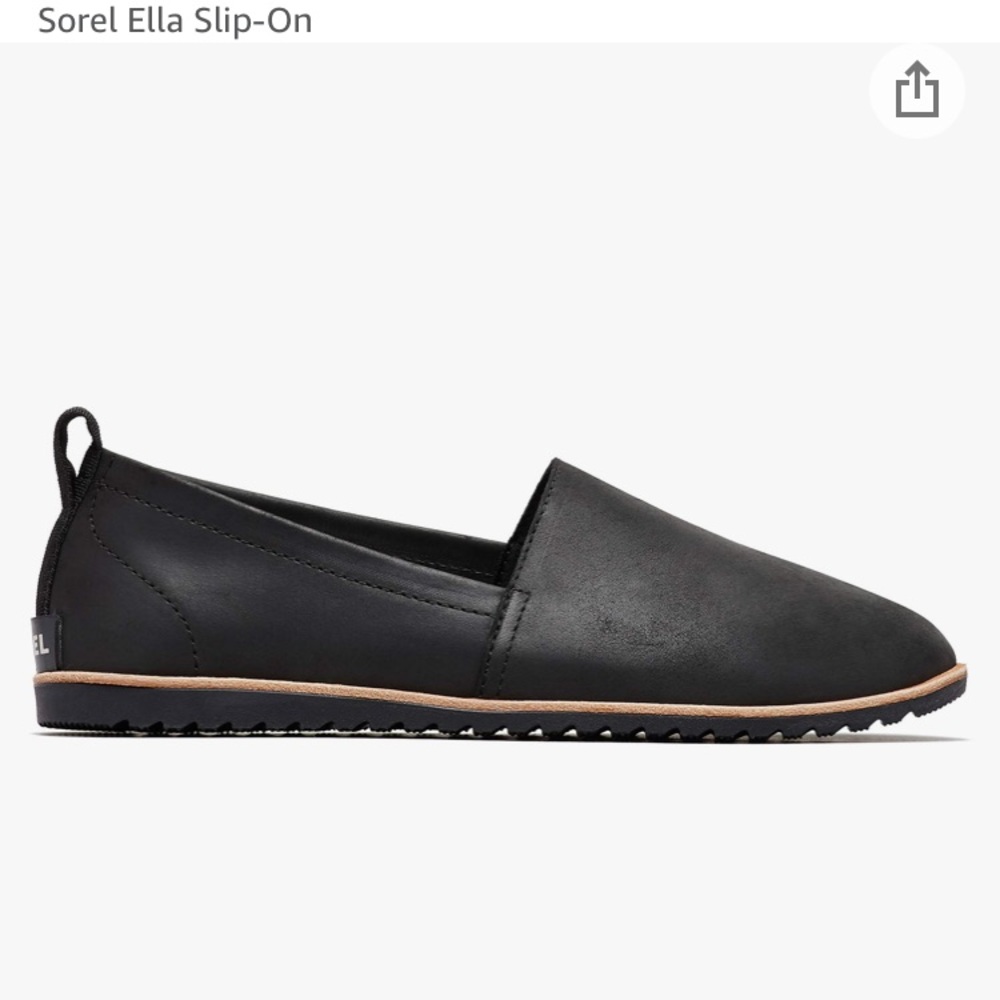 Sorel Ella Slip On Waterproof Flat Sz 8.5